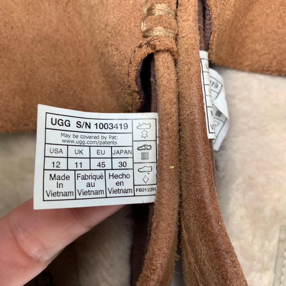 UGG Alder Suede Slippers Size 12 - Picture 6 of 9